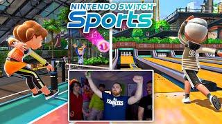 LosPollosTV Plays Nintendo Switch Sports With Jake Nick and Raf 