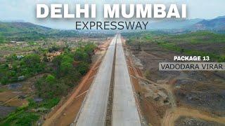 Delhi Mumbai expressway  Vadodara Virar Pkg 13  Progress Update  #maharashtra