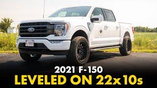 2021 Ford F-150 Gets Leveled on 22x10s