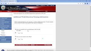 How to Fill Out Form DS- 260 USA IV Application STEP BY STEP