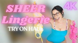 Try-On Haul At The Mall 2024  SHEER & MESH Try-On HAUL  Lets have some fun w Kat Wonders