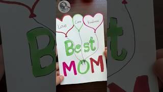 Mothers Day Card Ideas #art #sketchcreative #shortsvideo #satisfyingvideo #mothersdaycrafts #craft