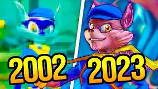 Evolution of Sly Cooper Games 2002-2023