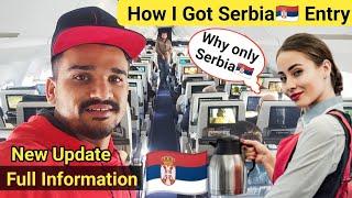 Serbia entry for indian passport   How i got entry in Serbia 