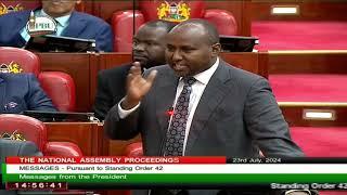 Junet Mohamed says Finance Bill is dead and Buried and speaker Wetangula supports