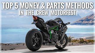 The Crew Motorfest BEST 5 Money Methods + Gold Parts farm Glitches & Legit ways