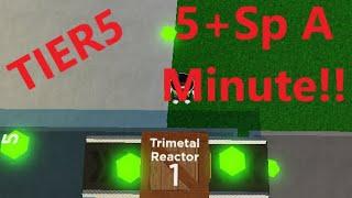 INSANE Tier 5 Trimetal Reactor Producer 4 In One Base 300+ Septillion An Hour Factory Simulator