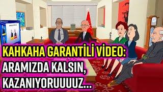 MİZAH KONUSU OLAN MİLLET İTTİFAKI’NIN SEÇİM GECESİ YAŞADIKLARINI ANLATAN KOMİK ANİMASYON