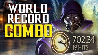 The HIGHEST DAMAGE Scorpion COMBO in Mortal Kombat 11 WORLD RECORD