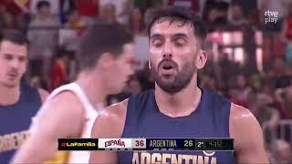 Spain vs Argentina Highlights  Basketball Friendly International  7.19.2024