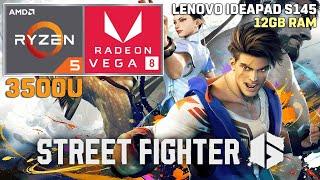 Street Fighter 6 - Ryzen 5 3500U + VEGA 8 - 720p Custom Settings 35W TDP