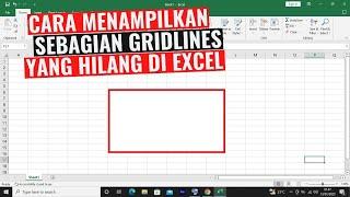 Cara Menampilkan Sebagian Gridlines Yang Hilang di Microsoft Excel