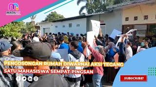 Pengosongan Rumah Diwarnai Aksi Tegang Satu Mahasiswa Sempat Pingsan