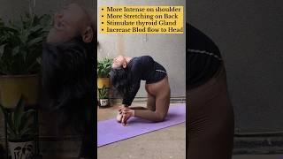 Practice this Camel pose everyday for many health benefits#yoga#yogaeveryday#health#fitness#shorts