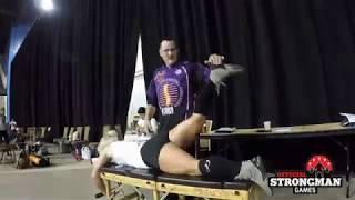 Official Strongman Games Chiropractor