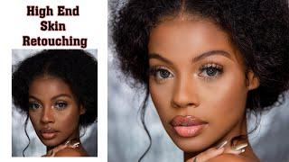Simple COLOR GRADE Trick and High End Skin Retouching Photoshop Tutorial  Vidu Art