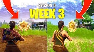 Fortnite Season 5 Week 3 Secret Battle Star Locations