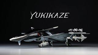 Mave Yukikaze 1144 scale model build