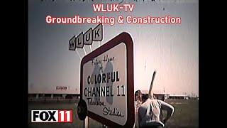 WLUK-TV groundbreaking & construction 1960s archival film