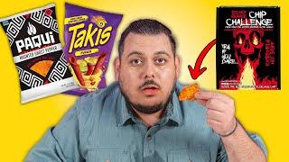 I ate the SPICIEST Chips
