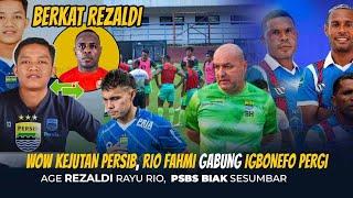 BURSA TRANSFER PERSIB  REZALDI jadi AGEN Rio GABUNG ke PERSIB ⁉️ IGBONEFO DI rayu PERSIJA PSBS 