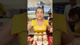 Vân khánh vòng mo tấm hột trắng mặt hột đá màu nam phi siêu đẹp mời khách ghé sdt 0769323666