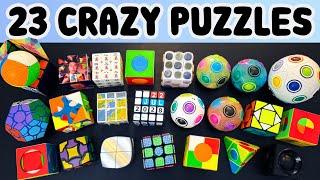 UNBOXING 23 CRAZY PUZZLES 