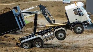 8x8 MAN heavy load + INSANE RC Trucks & Construction ACTION