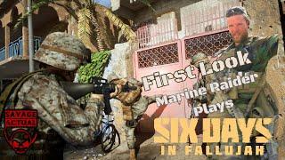 Marine Raider and Fallujah Veteran. First Look @ Six Days In Fallujah