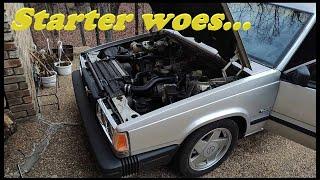Volvo 745 turbo starter issues