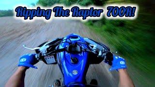 Ripping The 2024 Yamaha Raptor 700R #raptor700