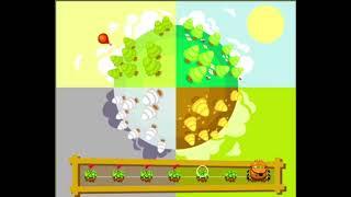 Bugz Spring season levels 1-6 playthrough. old Skygamestar game.