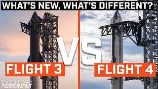 Whats different and new on Starship Flight 4?