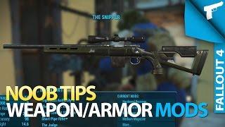 Fallout 4  WeaponArmor Modding Noob Tips