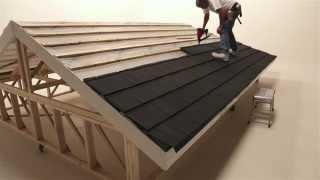 Fixing  Installing Lightweight Roofing Tiling for the Shingle Profile