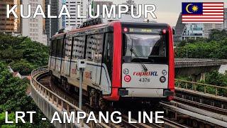  Ampang Line - Kuala Lumpur LRT 2022 4K
