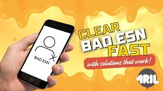 Clear Bad ESN Fast Solutions that Work