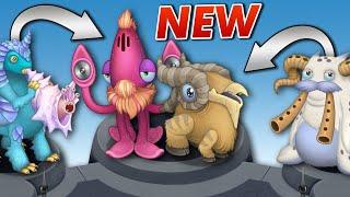 Bleatnik and Cranchee Come to Mythical Island My Singing Monsters