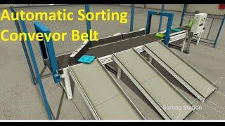 Automatic sorting conveyor belt - Graduation project 2017 - Mechatronics  Egypt