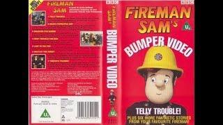 Fireman Sams Bumper Video - Telly Trouble VHS 2000
