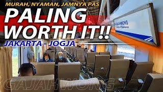 REKOMENDASI KERETA 200 RIBUAN PALING ENAK KE JOGJA‼️  Naik KA GAJAHWONG Ekonomi