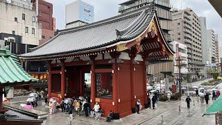 Asakusas Kaminarimon Gate Stunning Time-Lapse in Tokyo Japan