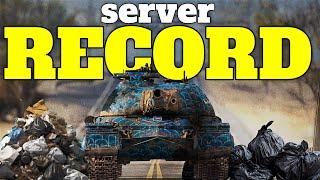 Server RECORD Performance in a GARBAGE tank