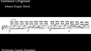 Johann Kaspar Mertz Fantaisie Originale  Score Video