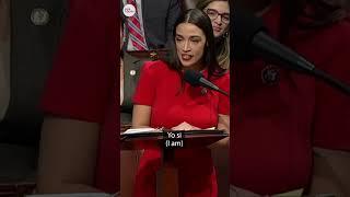 Rep. Ocasio-Cortez told to give translation after speaking Spanish in Congress  USA TODAY #Shorts