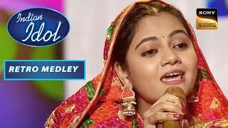 Rupam की Resham Ka Rumaal गाने पर Amazing Performance  Indian Idol S13  Retro Medley