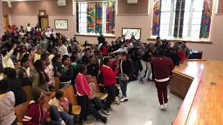 Kertasy Surprise Live Performance for Brooklyn Middle School kids