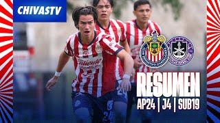 RESUMEN Chivas Sub 19 vs Mazatlán  Jornada 4 Apertura 2024