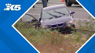 Male passenger stabbed driver two others inside BMW on I-5 near Federal Way police say