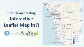 Create an Interactive Leaflet Map in R Studio  Add Shapefiles & Pop-up texts